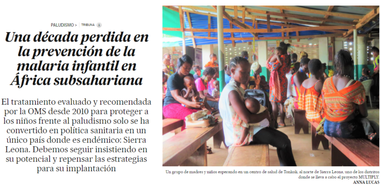 Article about MULTIPLY in El País – 24 December 2021